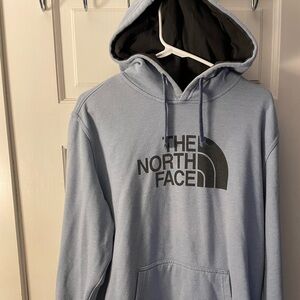 Blue north face hoodie